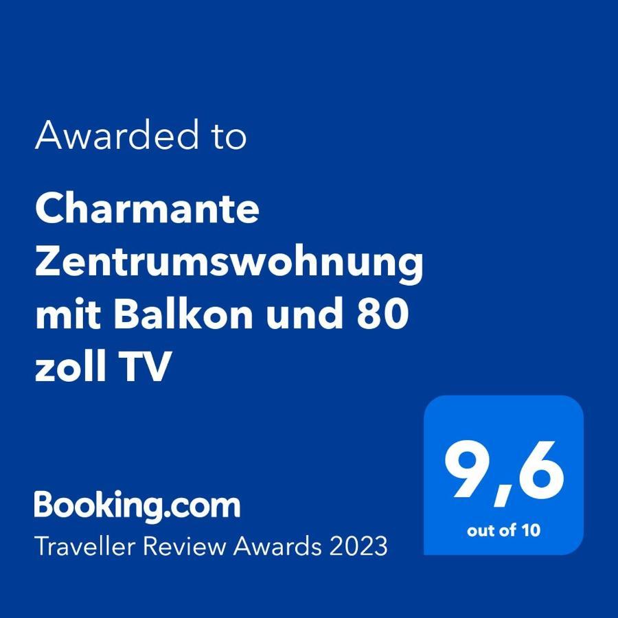 Charmante Zentrumswohnung mit Balkon und 80 zoll TV Klagenfurt am Wörthersee Exterior foto